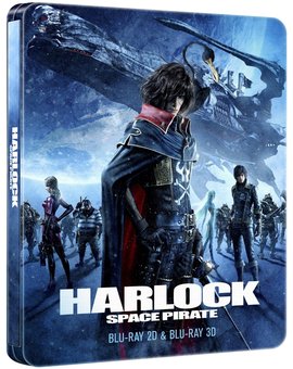 Steelbook "Space Pirate Captain Harlock" en UK para febrero.