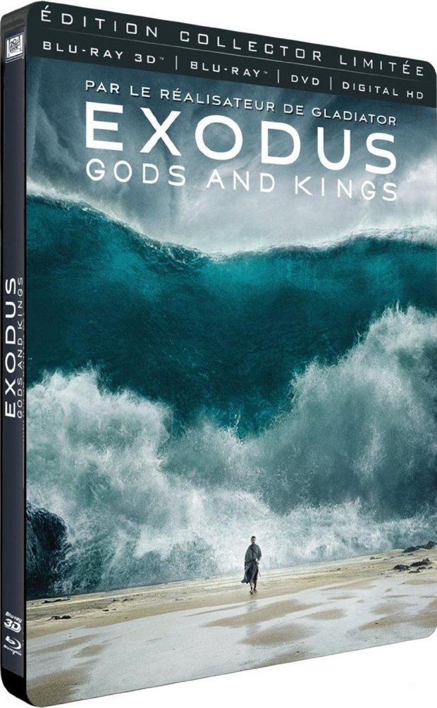 Steelbook de "Exodus: Gods & Kings" anunciado en Francia.