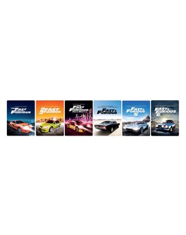 Steelbooks de la saga "Fast & Furious" anunciados también en exclusiva en zavvi.
