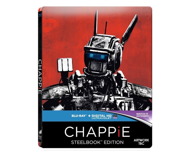 Steelbook de "Chappie" anunciado en exclusiva en UK.