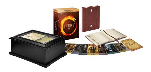 Edición limitada Wooden Box de la trilogía "El Hobbit" anunciada en Francia.