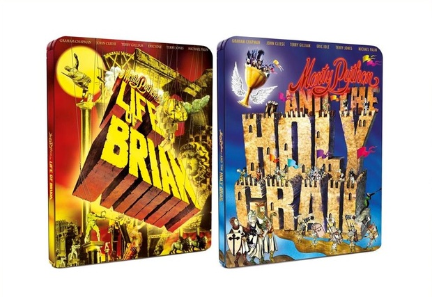 Dos steelbooks de Monty Python anunciados para junio en UK.