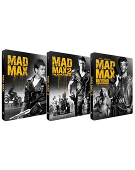 Steelbooks individuales de la trilogía "Mad Max" anunciados en Francia para mayo.