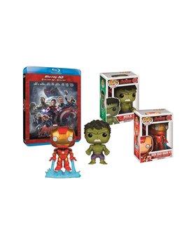 Exclusivo de Amazon Francia: "Avengers: Age Of Ultron" (Blu-ray + figuras)