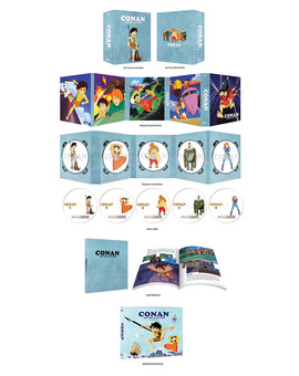 Digipak de "Future Boy Conan" de Hayao Miyazaki anunciado en Corea.