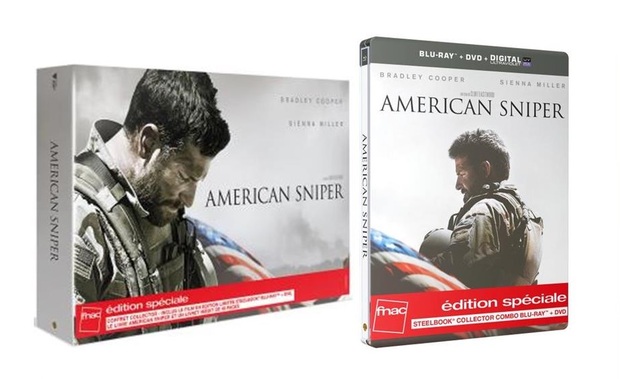 Ediciones exclusivas de "American Sniper" anunciadas en Francia.