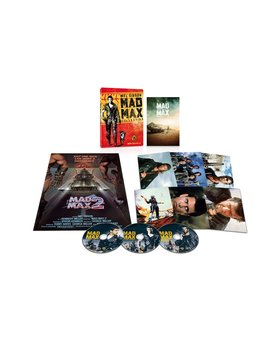 Nueva edición metálica de la trilogía "Mad Max" anunciada en Japón.