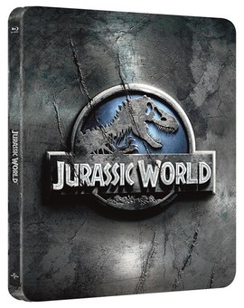 Diseño final para el steelbook de "Jurassic World" en UK.