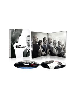 Diseño interior para el steelbook de "Fast & Furious 7" en Japón.