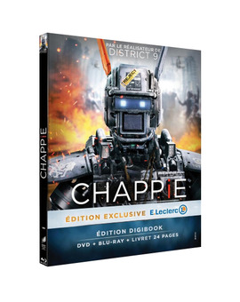 Digibook de "Chappie" anunciado en exclusiva en Francia.