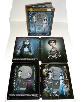 Colección steelbooks "Corpse Bride" (La novia cadáver) en blu-ray & dvd.