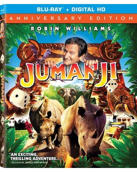Nueva edición de "Jumanji" anunciada en USA por su 20º aniversario.