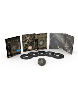 Presentación del steelbook de "Game Of Thrones" (Temporada 1) en Canadá.