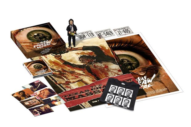 Segunda edición coleccionista de "The Texas Chainsaw Massacre" (1974) anunciada en Alemania.