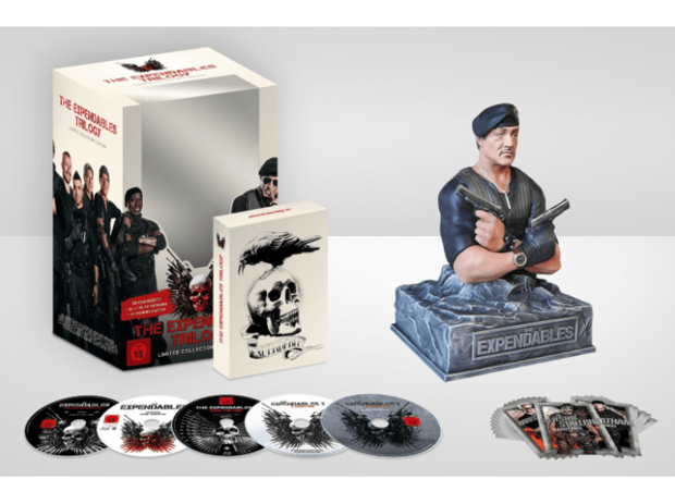 Edición coleccionista de "The Expendables Trilogy" anunciado en exclusiva en Alemania.