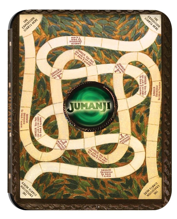 (Nuevo) steelbook de "Jumanji" anunciado en Italia por su 20º aniversario.