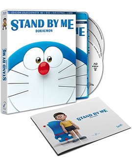 Edición coleccionista de "Stand by Me Doraemon" en España.