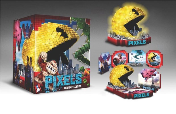 Edición Deluxe de "Pixels" anunciado en Italia.