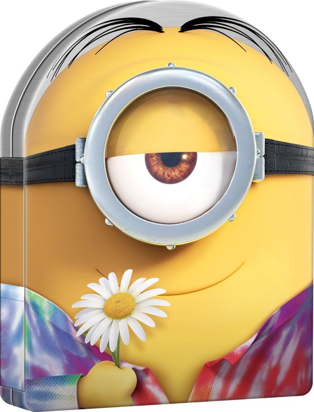 Edición metálica de "Minions" anunciado en dvd & blu-ray en Europa.