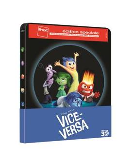 Frontal del steelbook "Inside Out" en Francia.