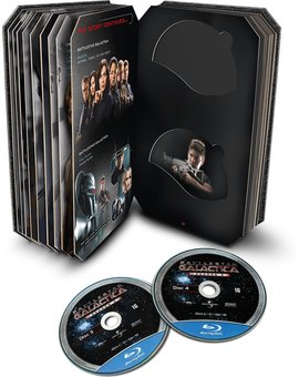 Colección completa de la serie "Battlestar Galactica" en UK.