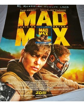 Póster de regalo al comprar "Mad Max: Furia en la carretera" en Game.