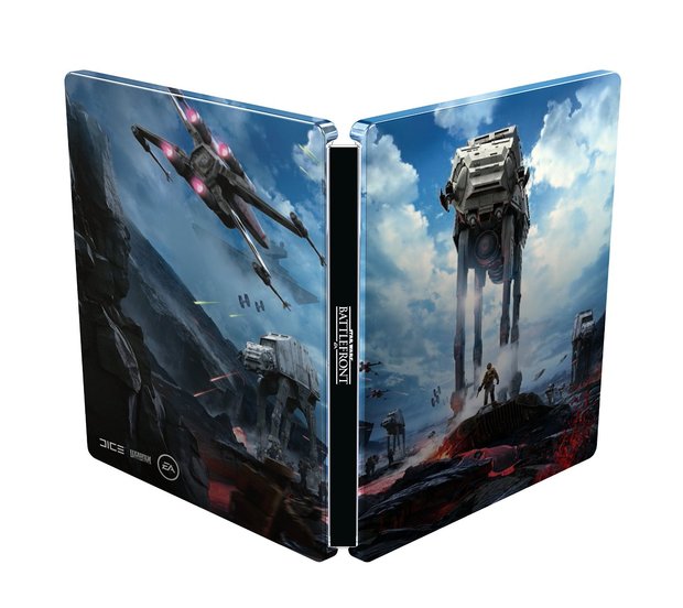 Diseño del steelbook de "Star Wars: Battlefront" (Xbox One/ PS4)
