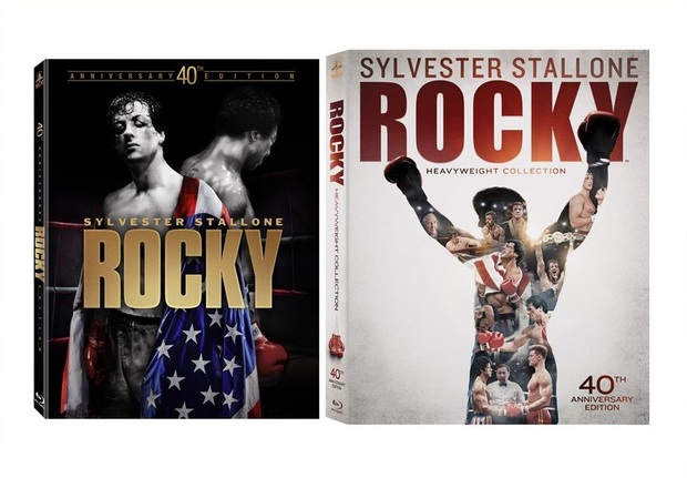 Nuevas ediciones de la saga "Rocky" en Blu-Ray por su 40º aniversario.