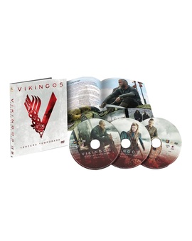 Digibook exclusivo para la 3ª temporada de "Vikingos" en DVD.