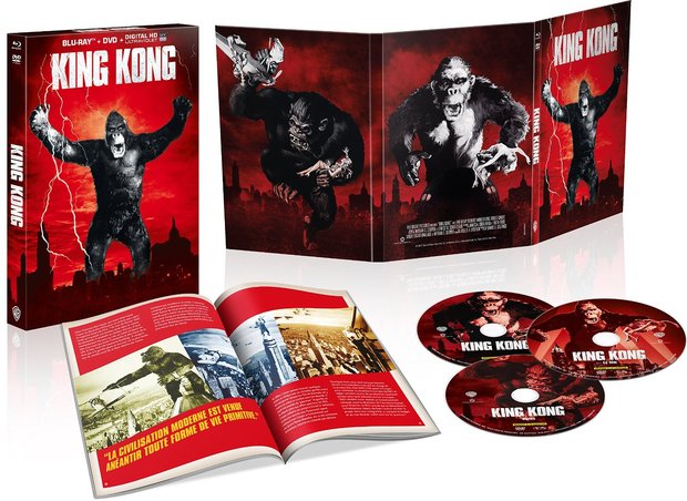 Edición francesa de "King Kong" (1933) a la venta el 14 de octubre.