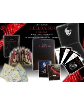 Edición limitada de "Hellraiser Trilogy" anunciada en Alemania.