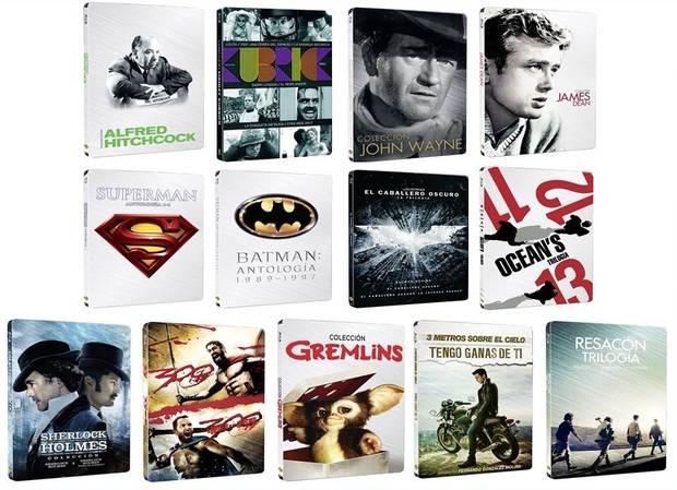 Warner España y su nueva tanda de steelbooks para noviembre.