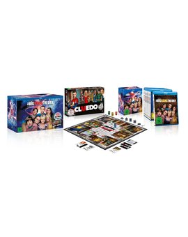 Temporadas 1 a 8 con Cluedo incluído de "Big Bang Theory" en Alemania.