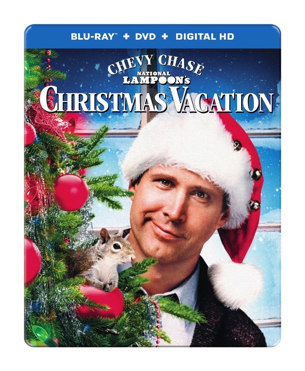 Steelbook de "National Lampoon's Christmas Vacation" anunciado por su 25º aniversario en USA con castellano.