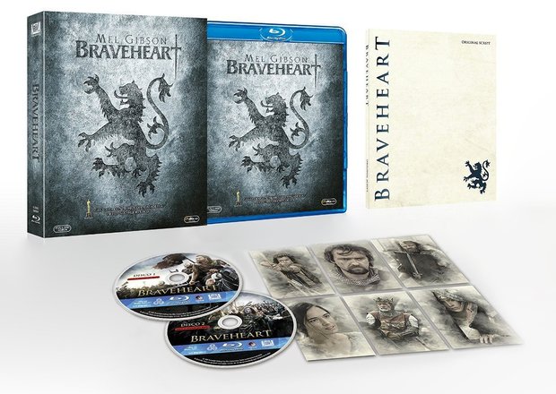 Giftpack de "Braveheart" anunciada en Italia por su 20º aniversario.