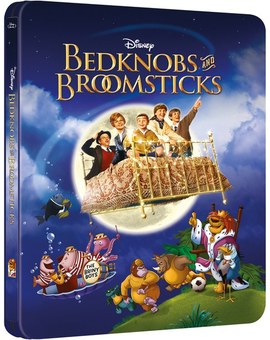 "Bedknobs and Broomsticks" - Steelbook exlusivo de zavvi anunciado para noviembre.