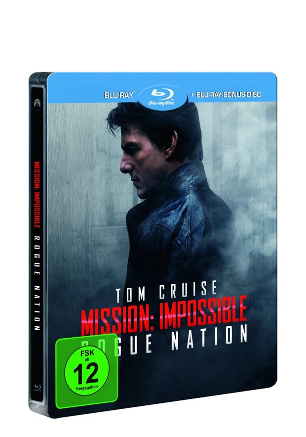 Nuevo steelbook de "Mission Impossible: Rogue Nation" anunciado en exclusiva en Alemania.