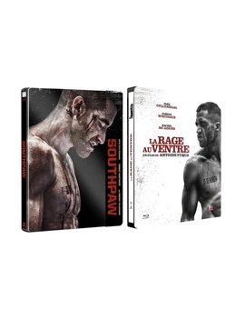 Steelbooks de "Southpaw" anunciados en UK, Francia y Alemania.
