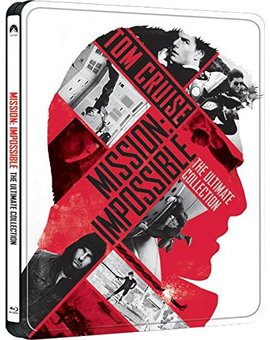 Steelbook pentalogía de "Mission: Impossible" anunciada en España.