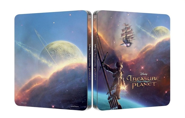 Steelbook "Treasure Planet" anunciado en exclusiva en zavvi.