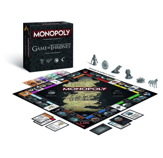 Edición coleccionista Monopoly con la cinco temporadas de "Game Of Thrones" anunciada en Alemania.