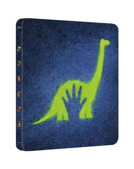 Steelbook de "El viaje de Arlo" anunciado en España.