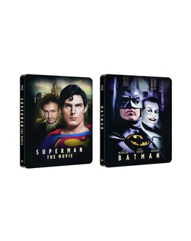 Nuevos steelbooks de "Superman" & "Batman" en Francia.