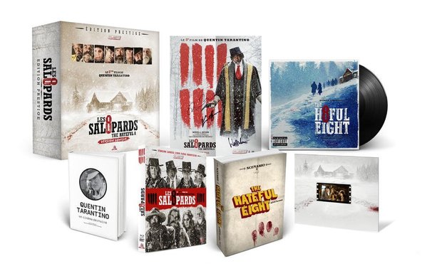 Edición coleccionista de "The Hateful Eight" anunciada en Francia.