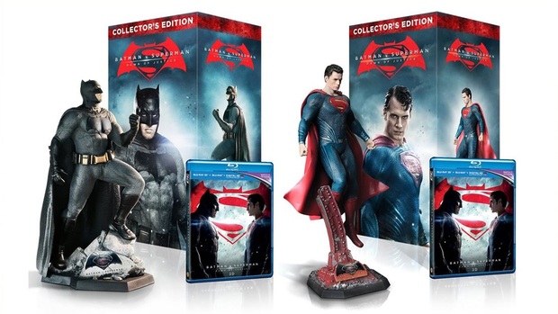 Ediciones coleccionistas de "Batman v Superman: Dawn of Justice" anunciadas en exclusiva en Alemania, Francia y UK.
