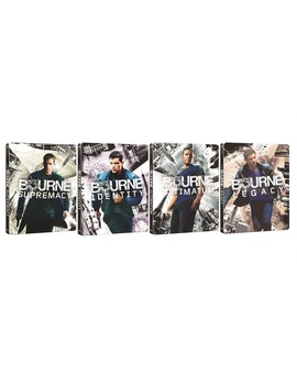 Nuevos steelbooks de la saga "Bourne" anunciados en Italia.