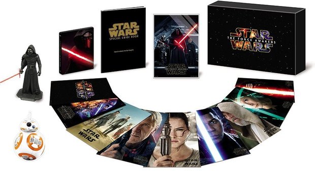 Edición exclusiva de "Star Wars: The Force Awakens" anunciada en Japón.