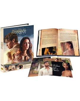 Edición exclusiva con postales firmadas de "Palmeras en la Nieve" en DVD.