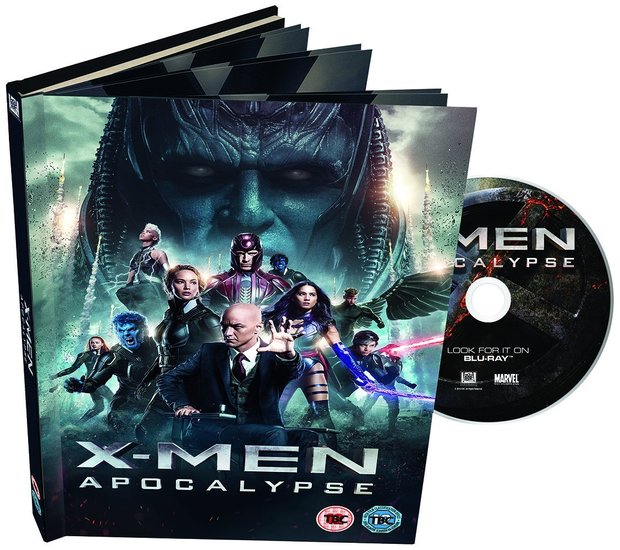 Digibook de "X-Men: Apocalypse" anunciado en exclusiva en UK.