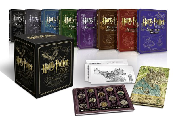Edición coleccionista de la saga "Harry Potter" anunciada en Alemania.